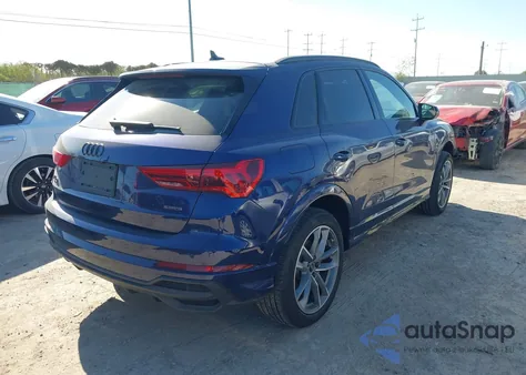 2024 Audi Q3 Premium 45 Tfsi S Line Quattro Tiptronic from USA, damaged, VIN WA1DECF37R1072482